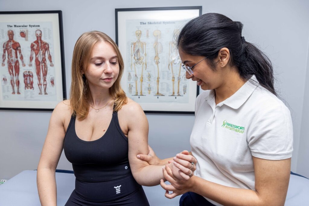 What is frozen shoulder? A limitation in external rotation.