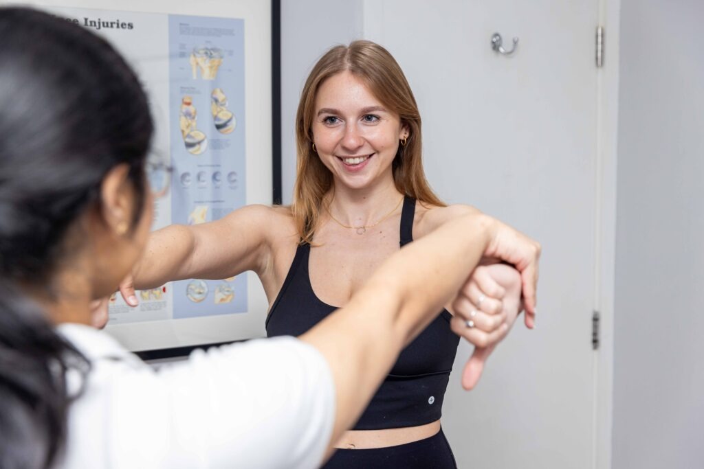 Shoulder Injuries in Tennis and Golf clinical tests