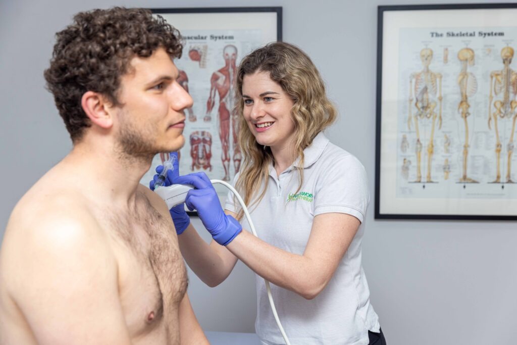 Ultrasound guided steroid injections