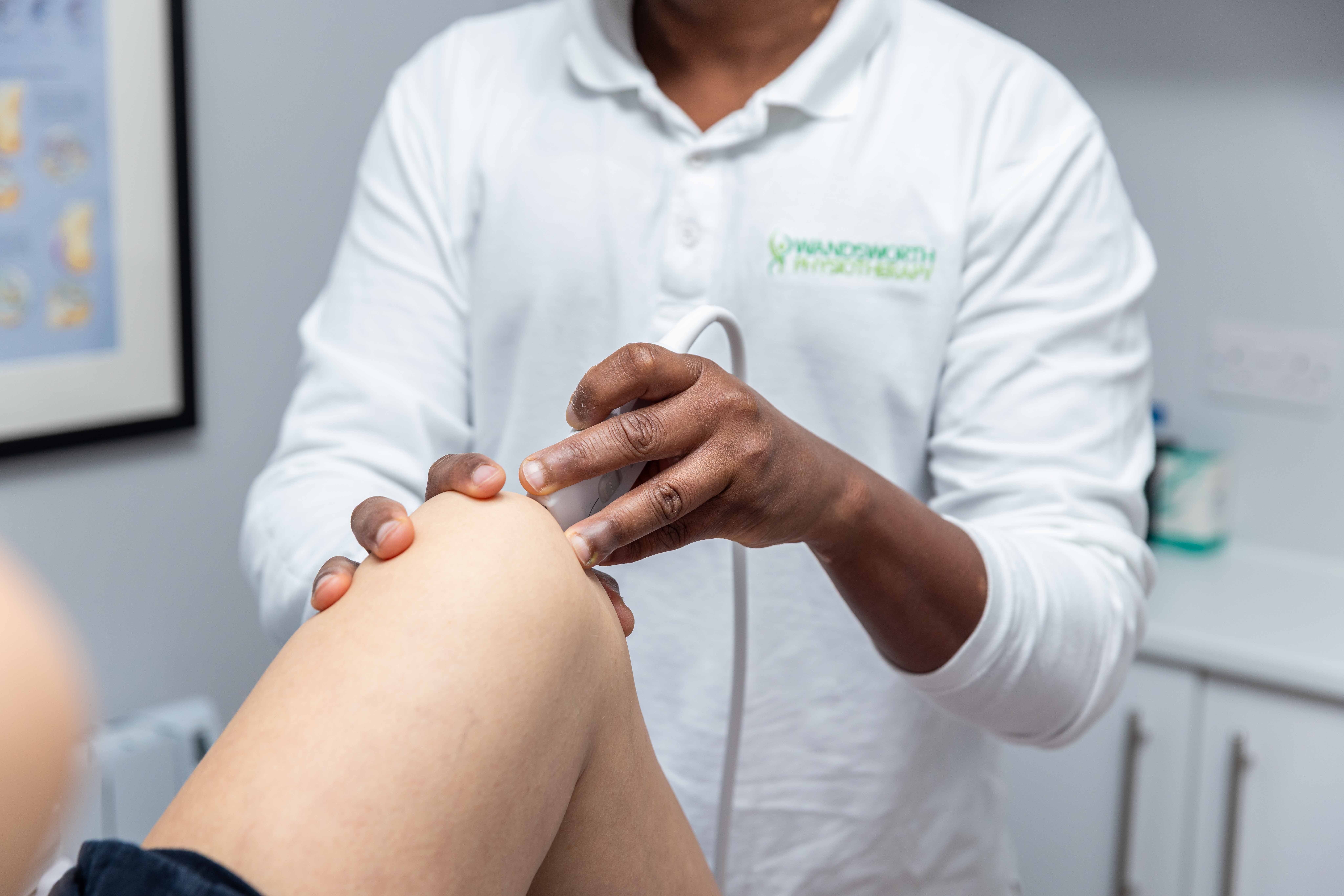 Knee pain ultrasound scan