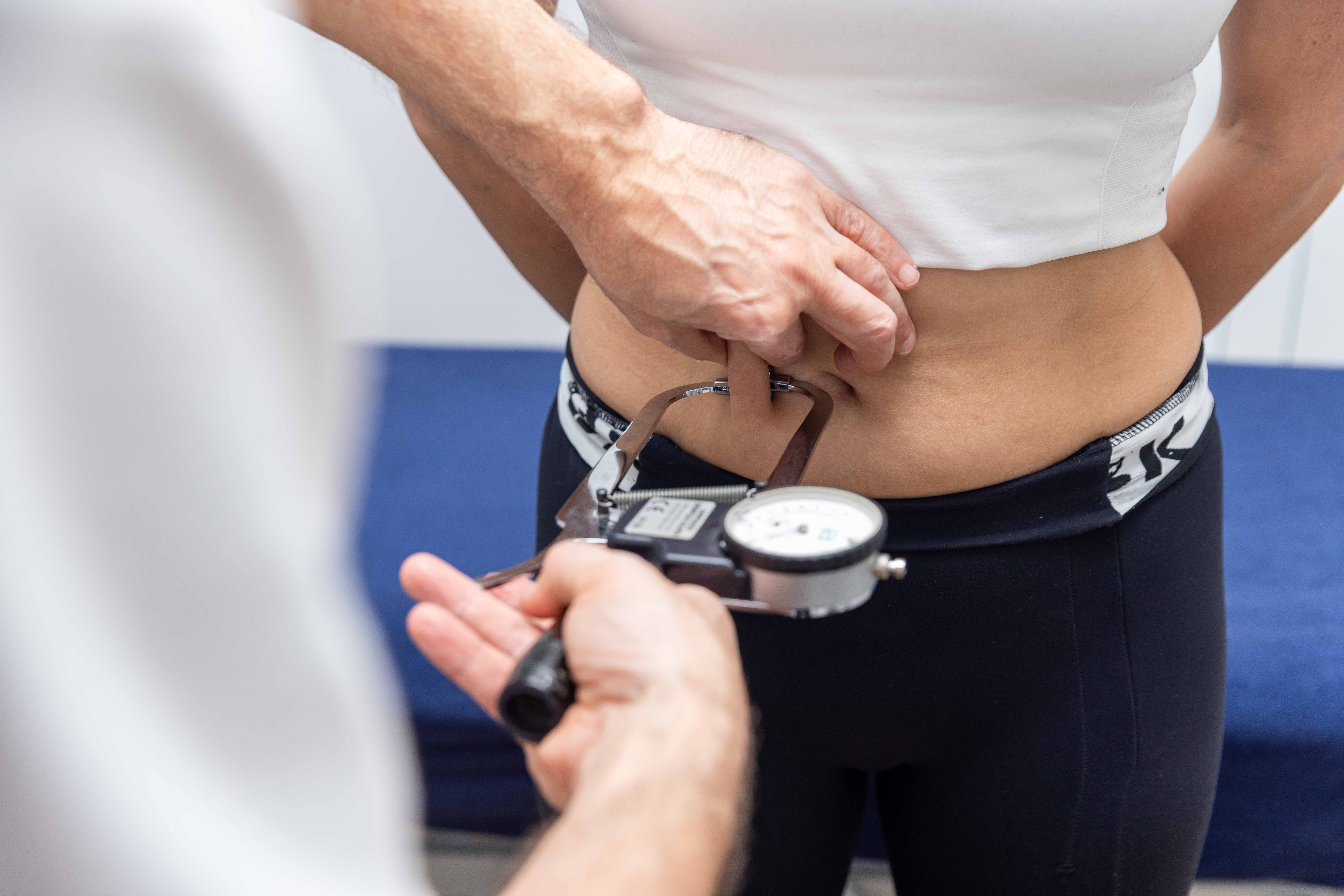 Nutritional therapy body fat assessment