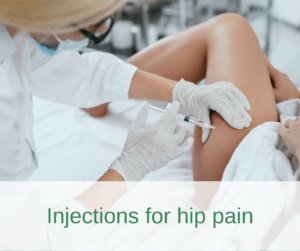 Ultrasound guided hip injections