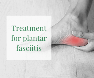 Treatment for plantar fasciitis