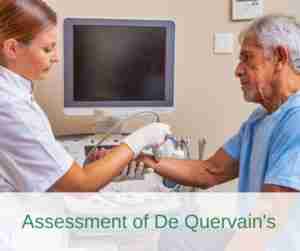 Assessment of De Quervain's