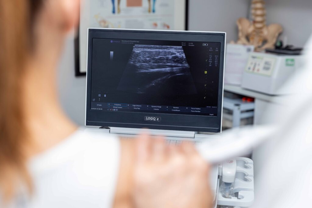 Women's Health Physiotherapy US scan