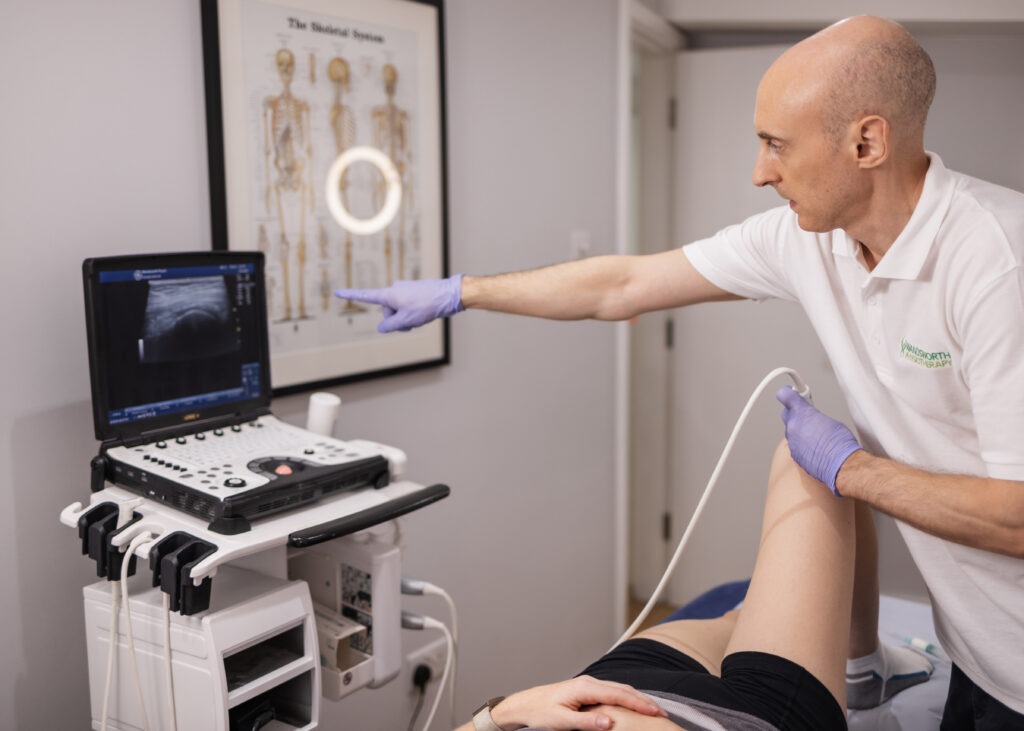 US scan for Achilles Pain